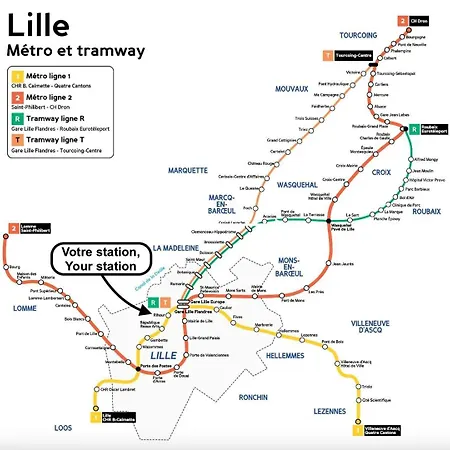 アパート Fully-equipped Near The Center Of *